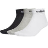 Adidas Men&#39;s Women&#39;s 3 Pairs Low Ankle No Show Non Slip Sports Socks - Valley Sports UK