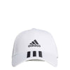 Adidas Mens Baseball Cap 3 Stripes Cotton Logo Sports Hat Golf Cap - Valley Sports UK