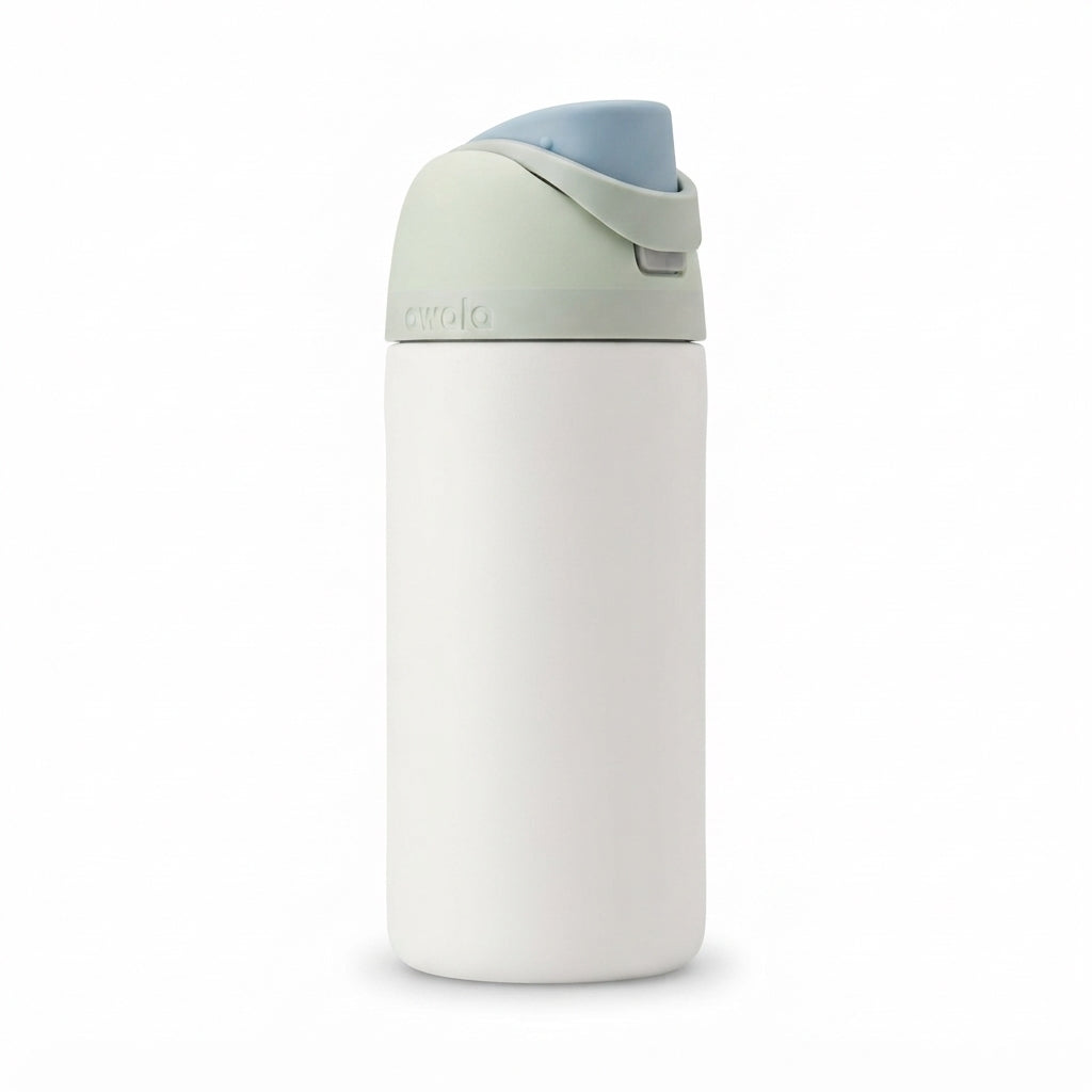 Owala FreeSip Insulated Stainless Steel Water Bottle, 710ml, Foggy Tide