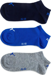 PUMA 3 PAIR NO SHOW SOCKS - Valley Sports UK