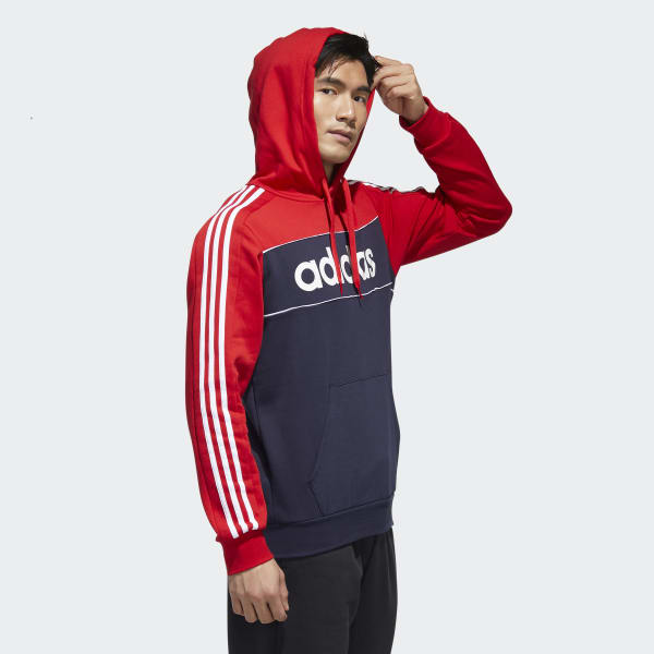 ADIDAS ESSENTIALS HOODED SWEATSHIRT - Valley Sports UK