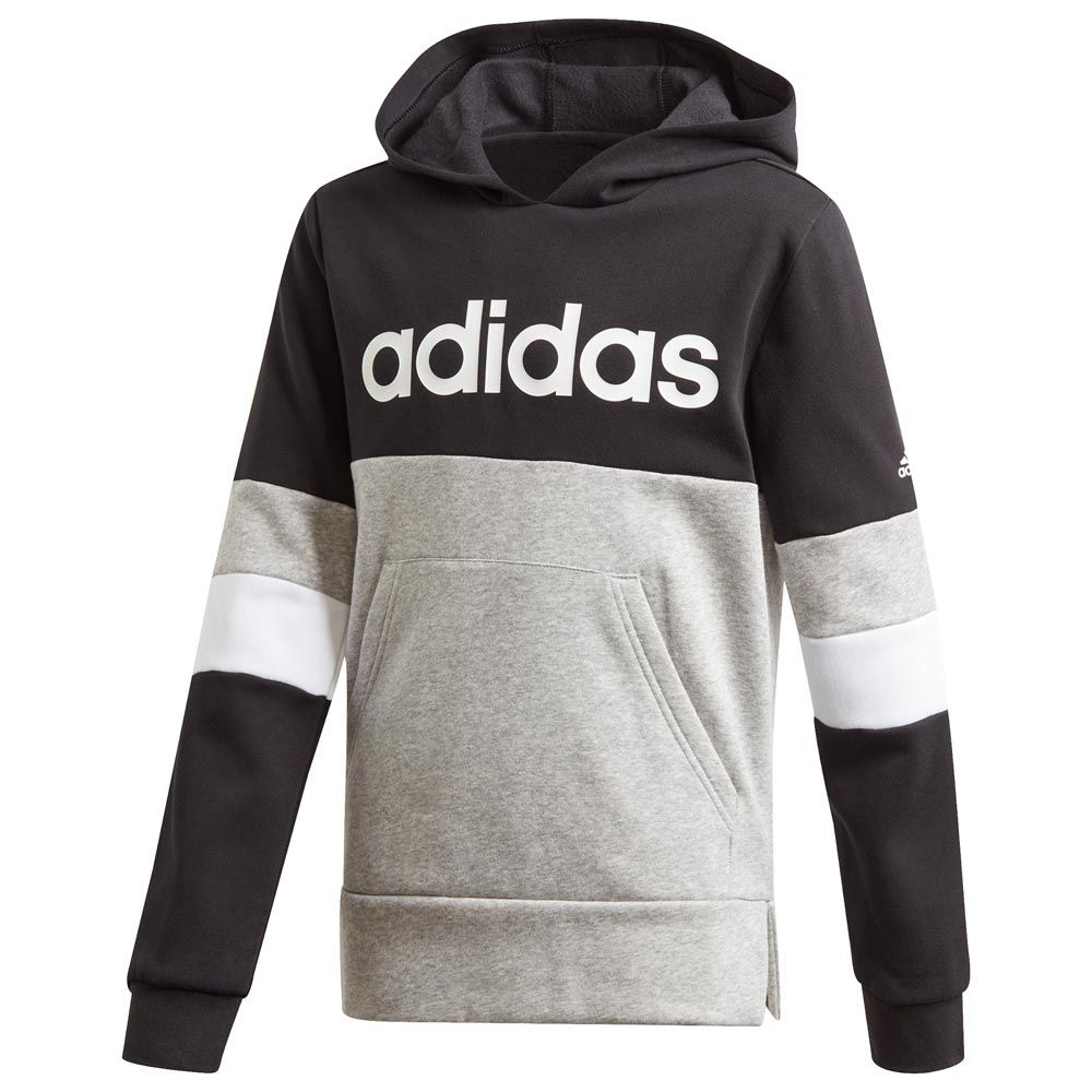 Adidas Boys linear Colorblock Hoodie - Valley Sports UK