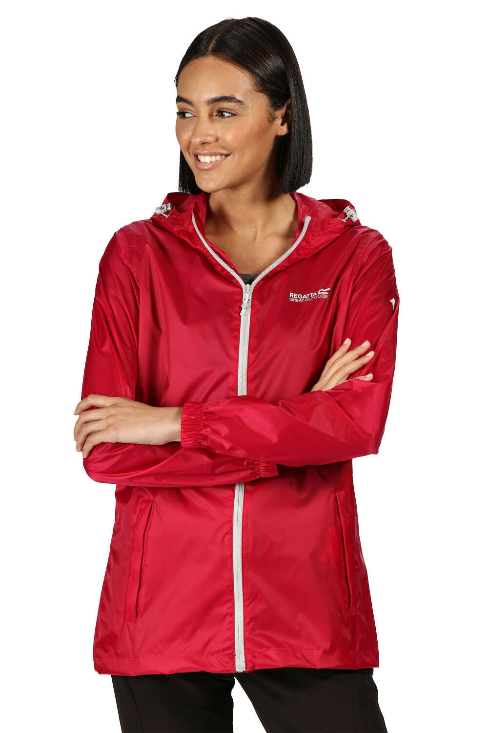 Regatta Womens Pack It Waterproof Packaway Lightweight Coat Jacket III - Valley Sports UK