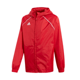 Adidas Boys Core 18 Rain Jacket - Valley Sports UK