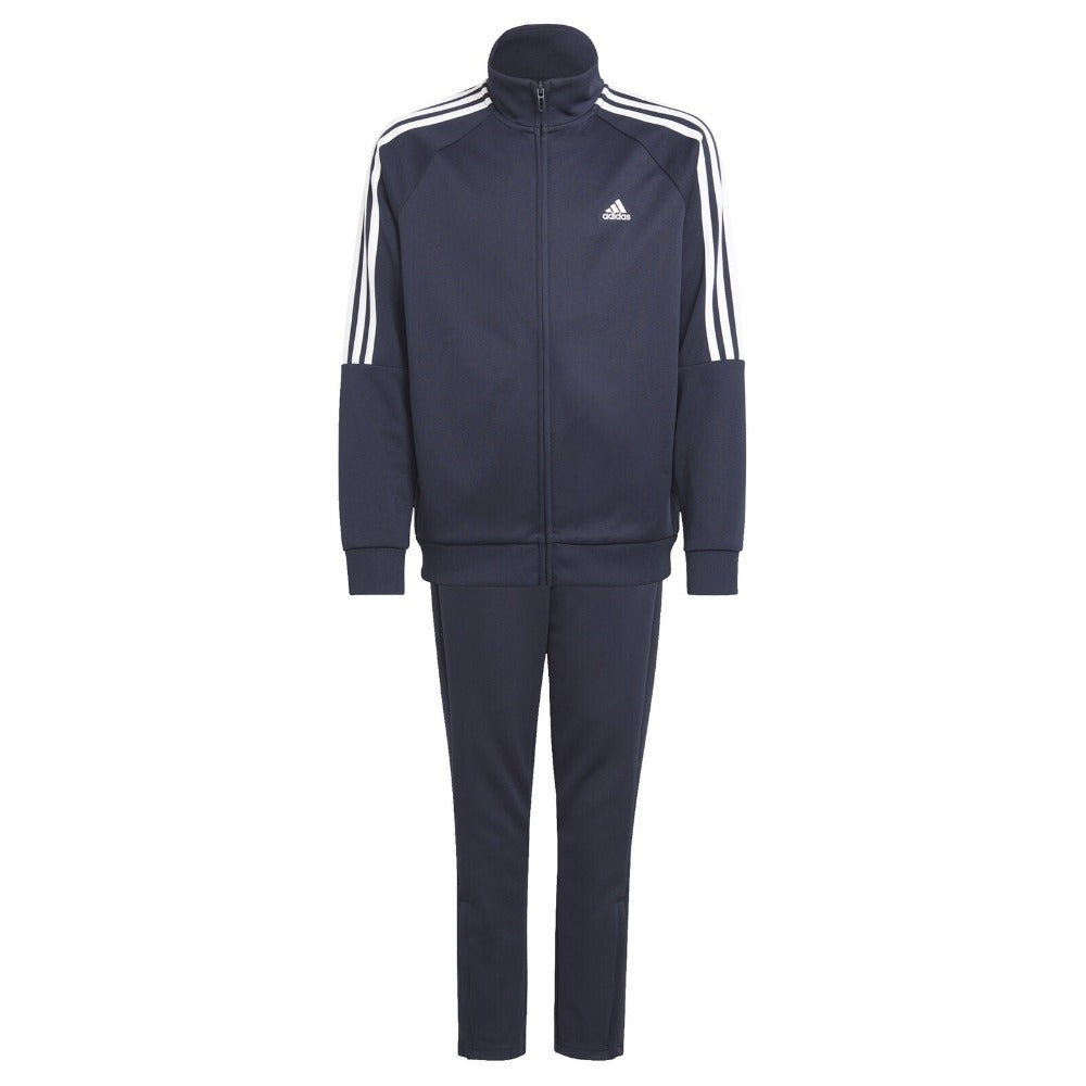 Adidas Boys Sereno Tracksuit 3-Stripes Legend