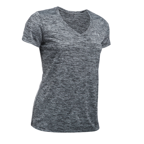 Under Armour Womens Twist Tech V Neck T-Shirt - Valley Sports UK