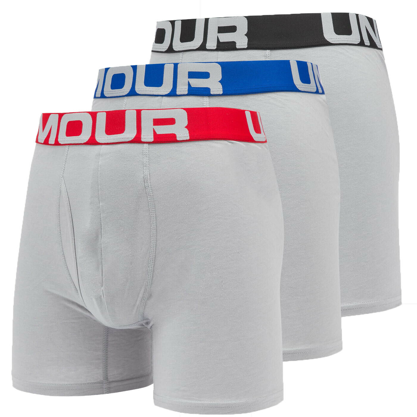 Under Armour Charged Cotton Boxer 6 in 3 Pack