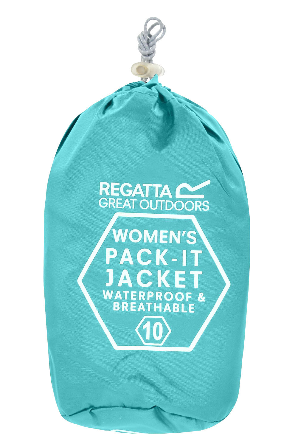 Regatta Womens Pack It Waterproof Packaway Lightweight Coat Jacket III - Valley Sports UK