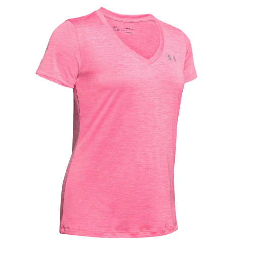 Under Armour Womens Twist Tech V Neck T-Shirt - Valley Sports UK