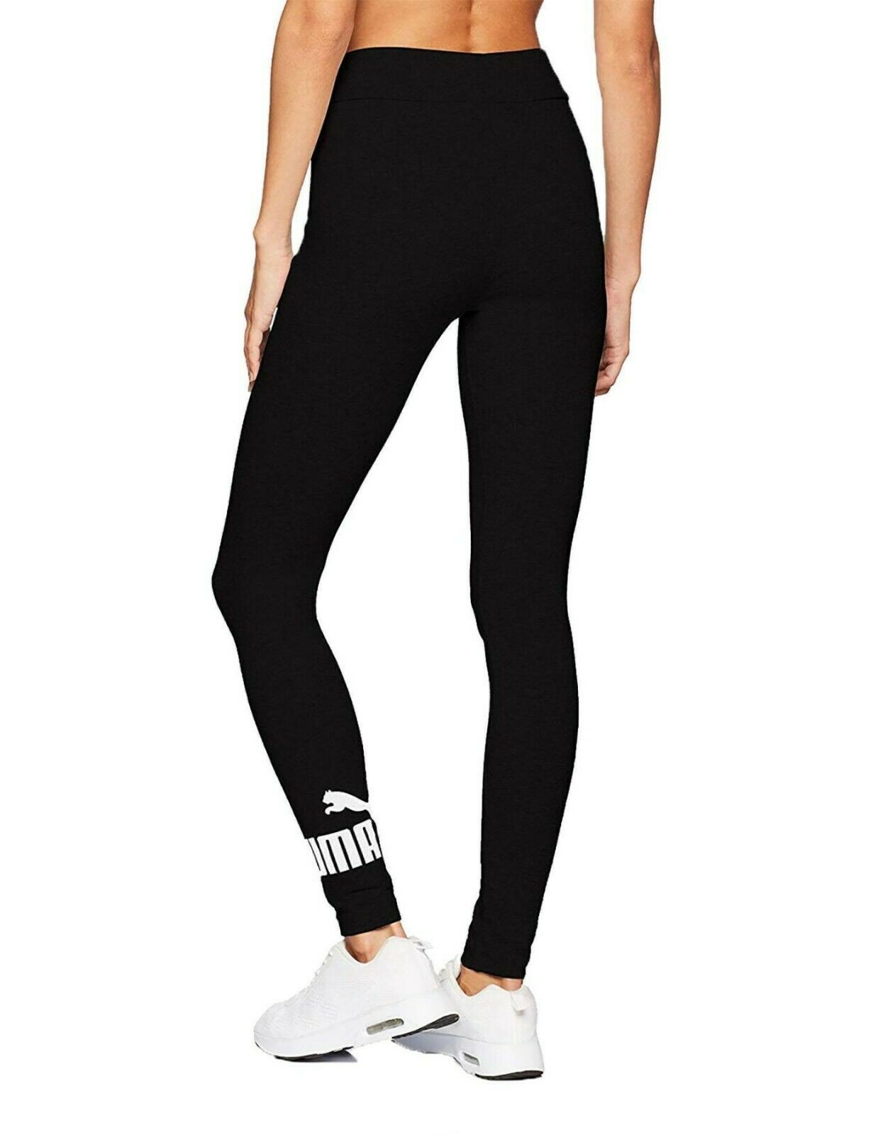 PUMA WOMEN ESS LOGO LEGGINGS - Valley Sports UK