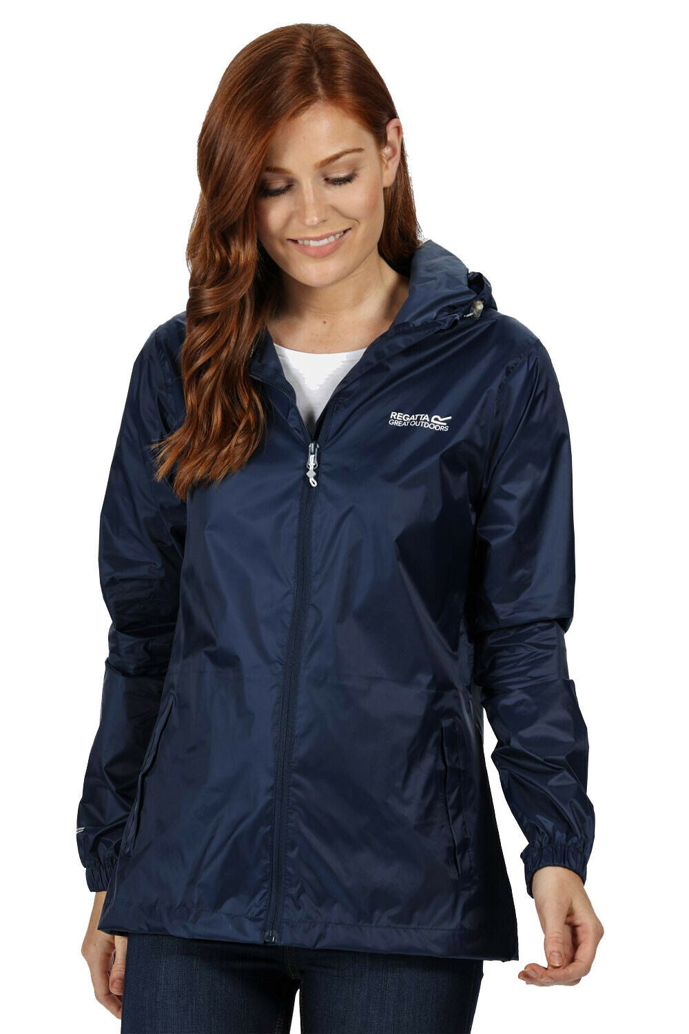 Regatta Womens Pack It Waterproof Packaway Lightweight Coat Jacket III - Valley Sports UK