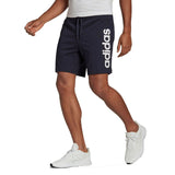 Adidas Men's Aeroready Essentials Linear Logo Cotton Shorts Running Casual Football Shorts - Valley Sports UK