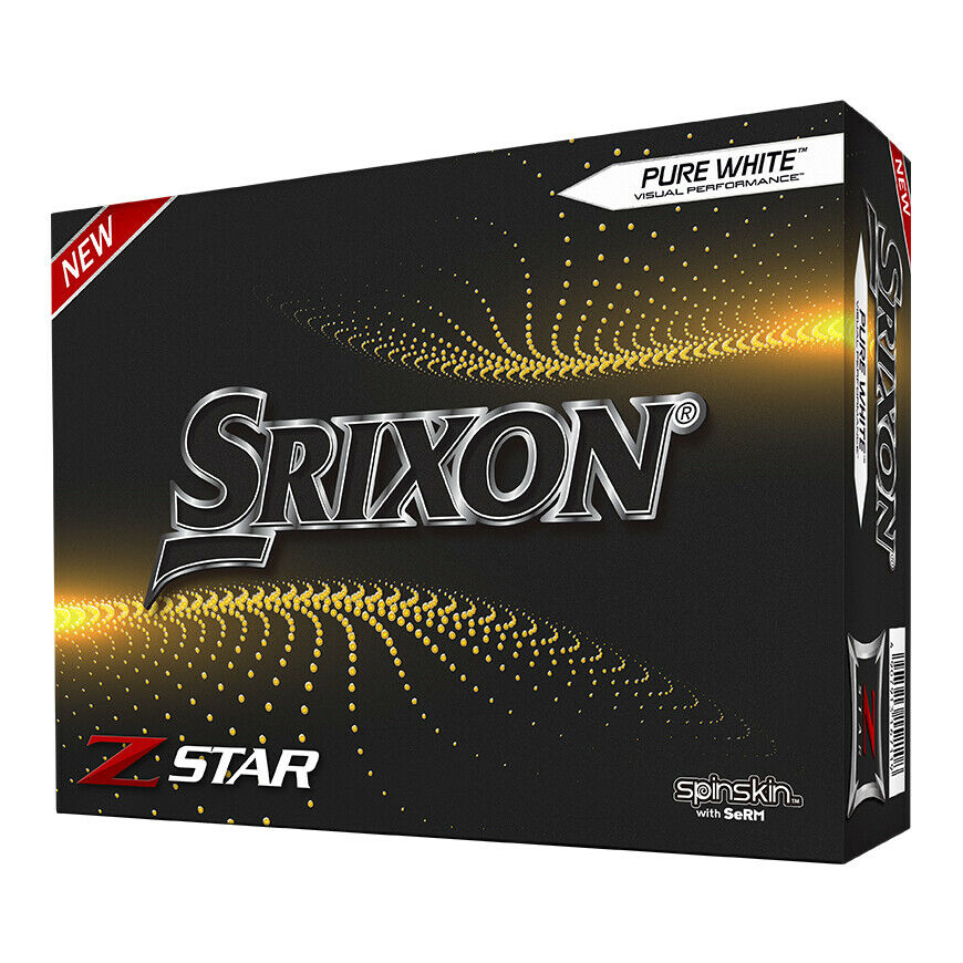 Srixon Z-Star Golf Ball Soft White Golf Balls 6 Pack - Valley Sports UK