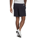 Adidas Men's Aeroready Essentials Linear Logo Cotton Shorts Running Casual Football Shorts - Valley Sports UK