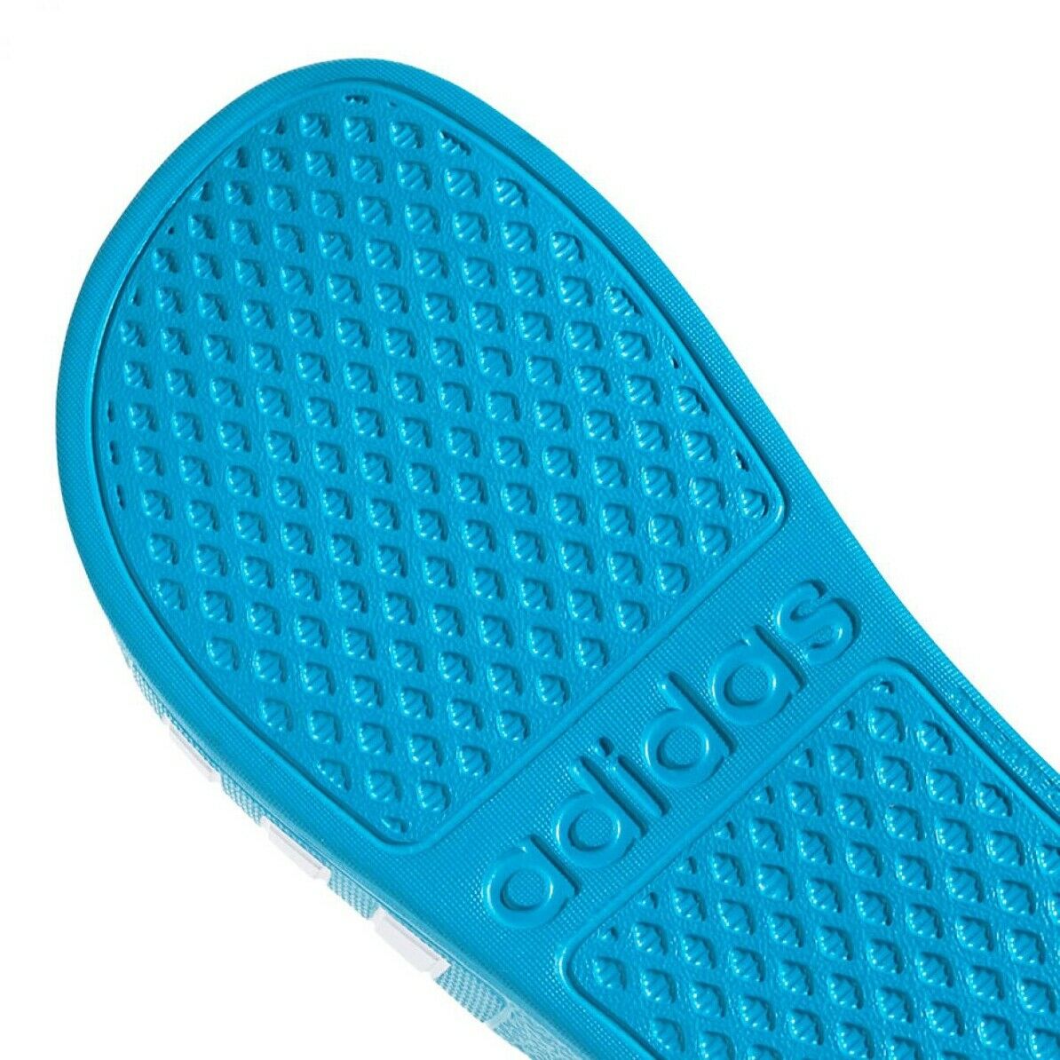 Adidas Adilette Aqua Kids Boys Sliders Beach Summer Shoes Slip Ons Sandal - Valley Sports UK