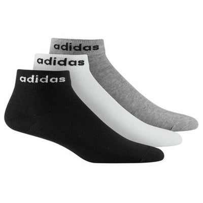 Adidas Men's Women's 3 Pairs Low Ankle No Show Non Slip Sports Socks - Valley Sports UK