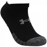 Under Armour HeatGear 3 Pairs No Show Socks - Valley Sports UK