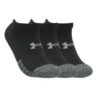 Under Armour HeatGear 3 Pairs No Show Socks - Valley Sports UK