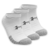 Under Armour HeatGear 3 Pairs No Show Socks - Valley Sports UK