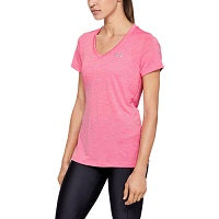 Under Armour Womens Twist Tech V Neck T-Shirt - Valley Sports UK