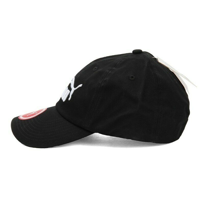 Puma Mens Logo Curved Baseball Cap - Valley Sports UK