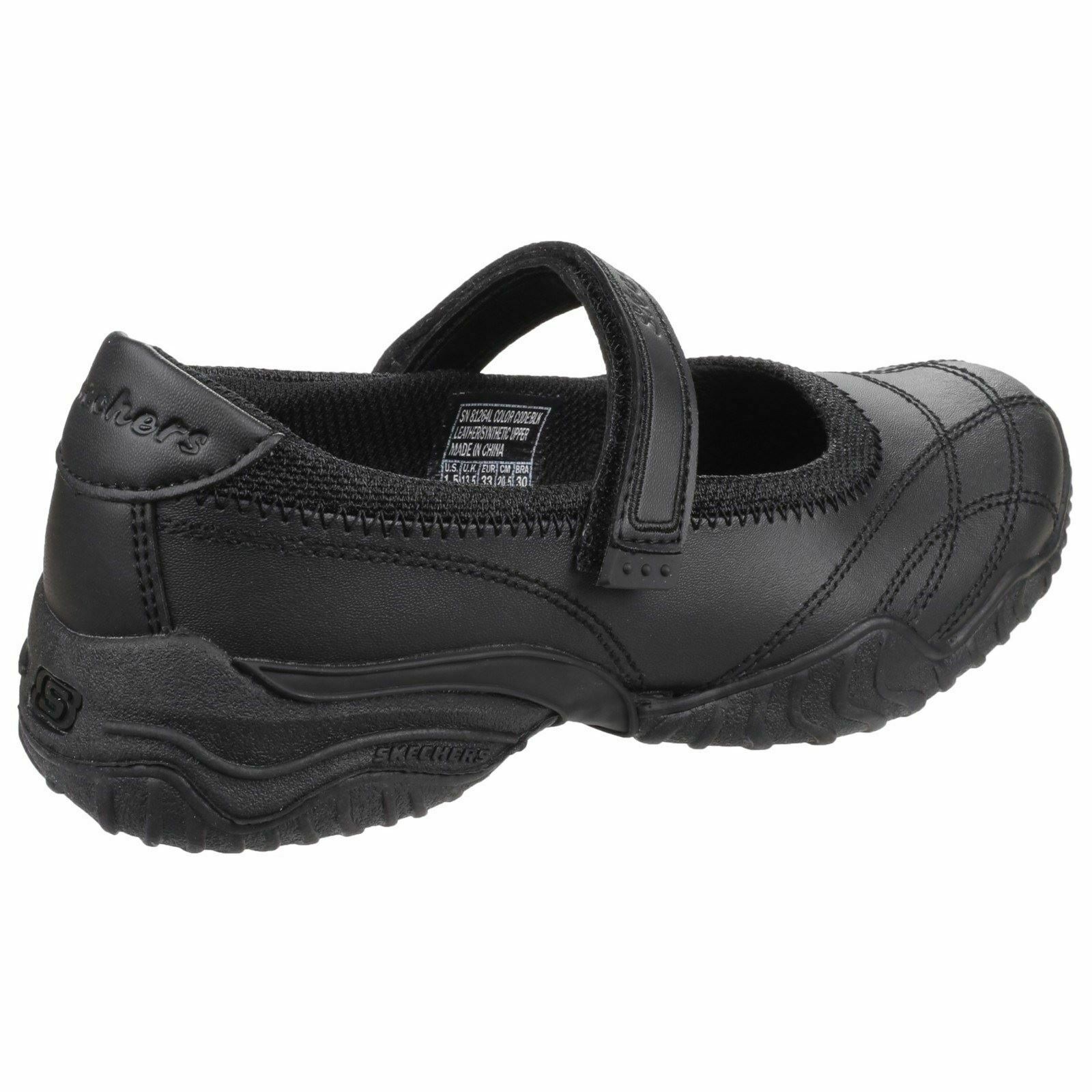 Skechers Black Velocity Pouty Shoes - Valley Sports UK