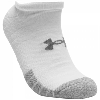 Under Armour HeatGear 3 Pairs No Show Socks - Valley Sports UK