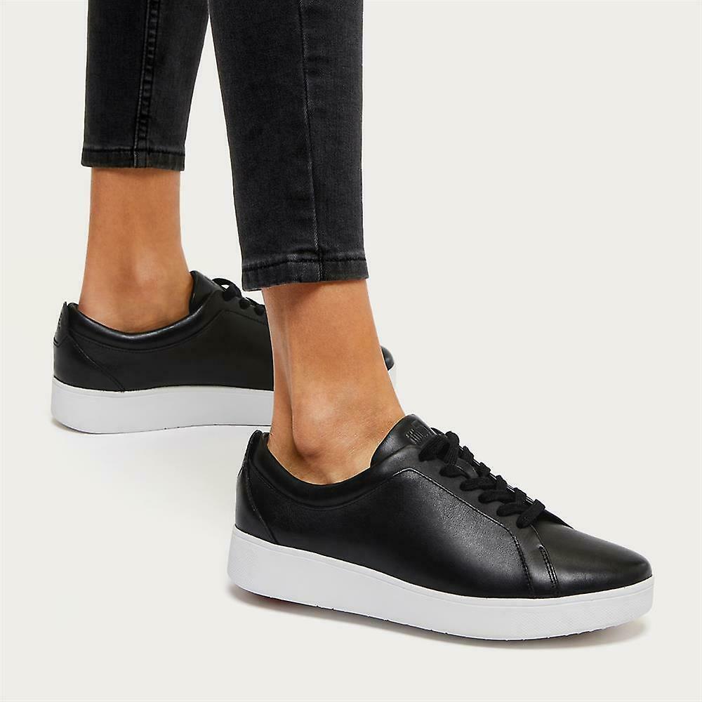 Fitflop Women's Rally Sneakers Ladies Casual Leather Lace Up Trainers Shoes - Valley Sports UK