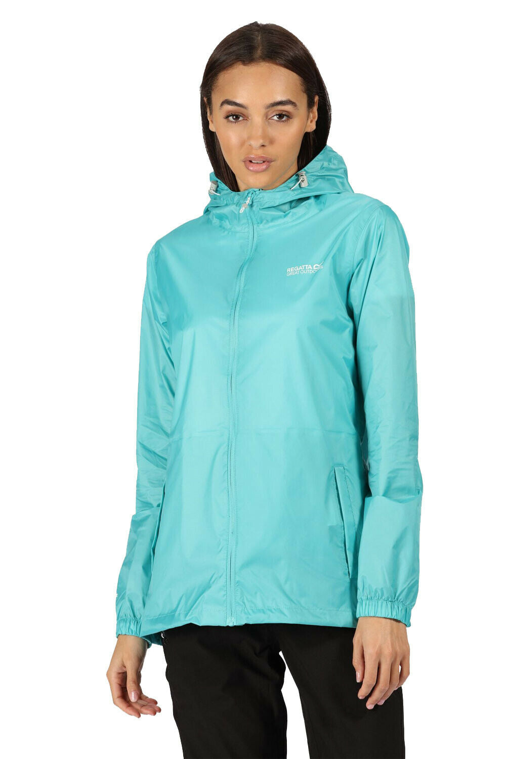 Regatta Womens Pack It Waterproof Packaway Lightweight Coat Jacket III - Valley Sports UK