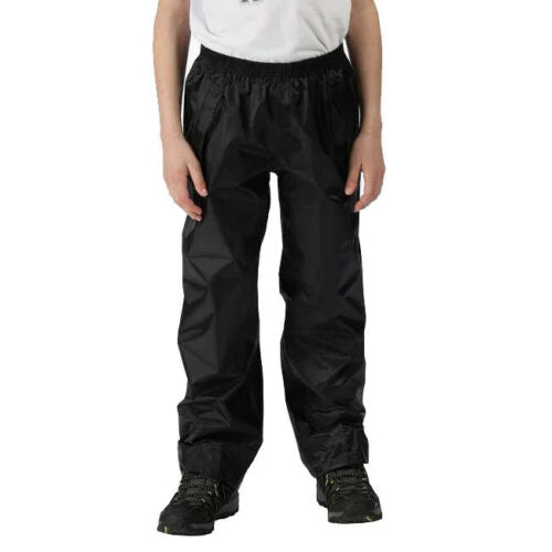Regatta Boys Girls Stormbreak Fully Waterproof Rain Over Trousers - Valley Sports UK