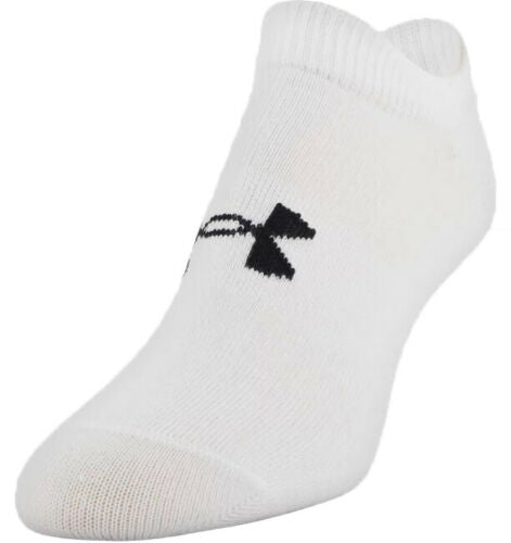 Under Armour Men's Women's 3 Pairs Ankle Low Socks Essential No Show Sock - Valley Sports UK