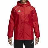 Adidas Boys Core 18 Rain Jacket - Valley Sports UK