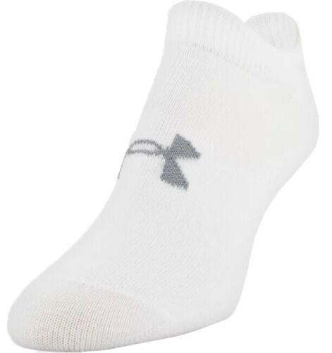 Under Armour Men's Women's 3 Pairs Ankle Low Socks Essential No Show Sock - Valley Sports UK