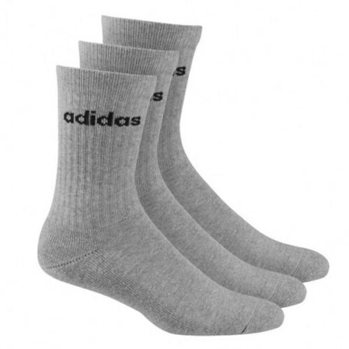 Adidas Half-Cushioned Crew 3Pak Socks - Valley Sports UK