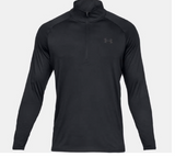 Men's UA Tech 1/2 Zip Long Sleeve T-Shirt - Valley Sports UK