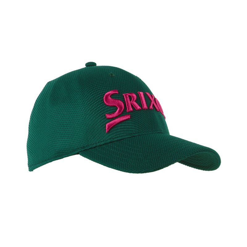 Srixon One Touch Golf Cap Green/Pink - Valley Sports UK