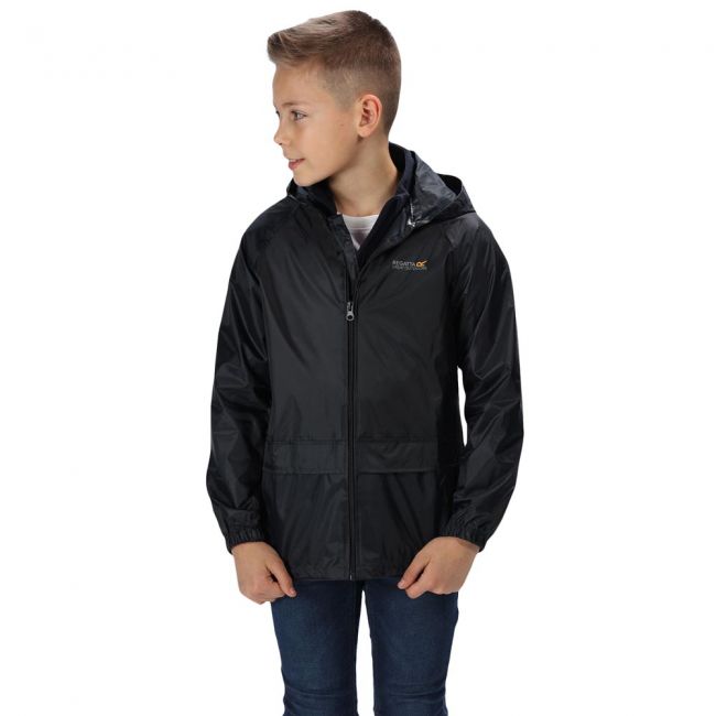 Regatta Stormbreak Kids Boys Girls Waterproof Rain Suit Jacket - Valley Sports UK